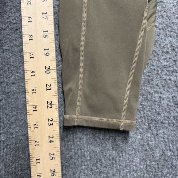 Fabletics Motion 365 Leggings Women's Small/Medium (no tag) Green Ankle Pockets - Picture 7 of 7